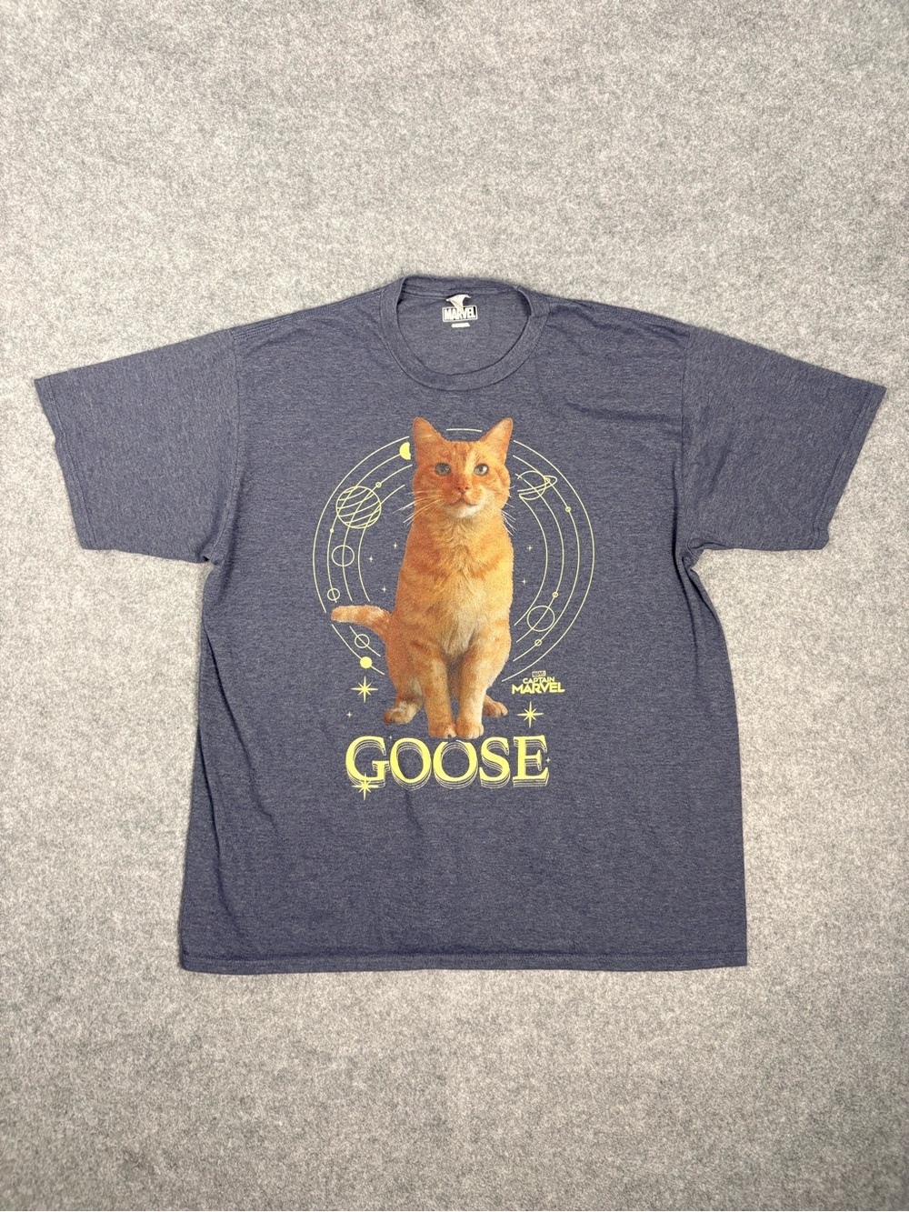 Marvel Goose Captain Marvel Graphic Tee | Men’s XL